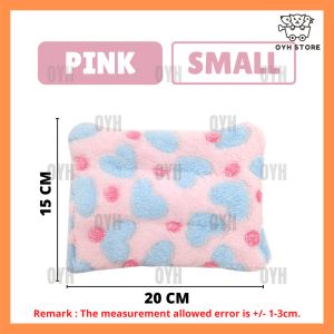 LOCAL DELIVERY- SMALL PET HAMSTER GUINEA PIG CHINCHILLA SUGAR GLIDER RABBIT SOFT COTTON MAT FLUFFY BED 小宠羊羔绒棉垫保暖垫子