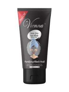 VIENNA FACE BLACK MASK PEEL OFF PURIFYING MUD 50ML- BLACK MASK VIENNA