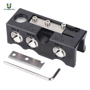 9 in 1 บิลเลียดเครื่องบดมัลติฟังก์ชั่นคิวปลาย shaper billiard cue เครื่องมือซ่อมแซมส่วนโค้ง arc polisher rod เครื่องมือซ่อมแซม[Ueb Flagship Store]