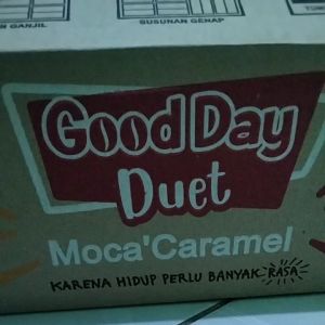 KOPI GOOD DAY DUET MOCACARAMEL 10 Sachet x 22gr