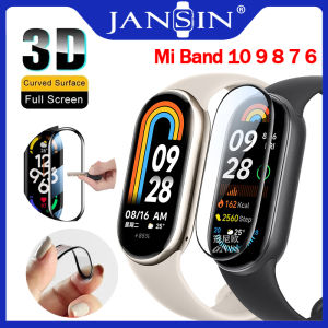 3D Full Screen Protector For Xiaomi Mi Band 10 9 9 NFC HD Protective film For Xiomi Mi Band 8 7 6 Miband 6 Miband 7 band7 miband 8 Screen Protector Film Not Glass