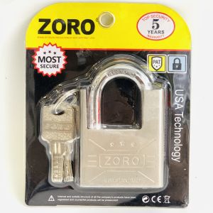 Ổ khóa ZORO 6 phân chìa muỗng thép cứng hardened khóa cửa bấm không cần chìa công nghệ mỹ