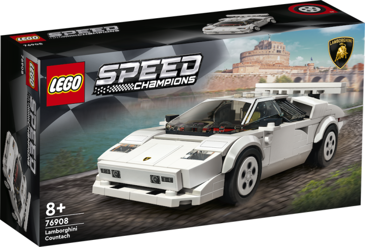 BrickMonster Lego 76908 Speed Champions Lamborghini Countach Lazada