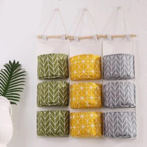 Storage Bag Hanging 3 in 1 Rak Gantung Sekat 3 Penyimpan Aksesoris Serbaguna Hiasan Dinding Keranjang Multifungsi