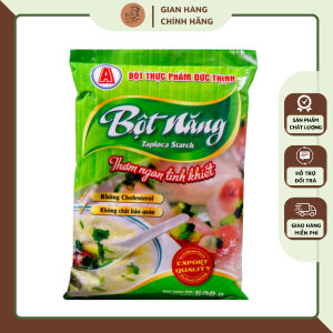 Bột Năng Đức Thịnh loại 500 gram bột làm bánh nấu chè thành phần tự nhiên không chất bảo quản
