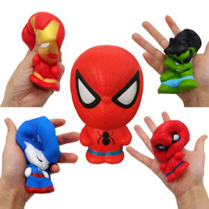 Anime Kawaii Cartoon Squishy jumbo Fidget Toys Slow Rising Stress Relief Squeeze PU Toys Novelty Gift For Children Gifts