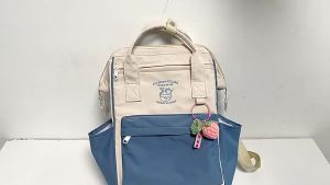 Doughnut backpack Korean Bagpack Schoolbag Nylon Waterproof Travel Fashion bag Leisure backpack