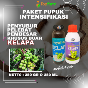 Pupuk Booster Buah Kelapa / Pupuk Booster Pohon Kelapa / Pupuk Booster Untuk Kelapa Squisy / Pupuk Booster Pelebat Buah Kelapa