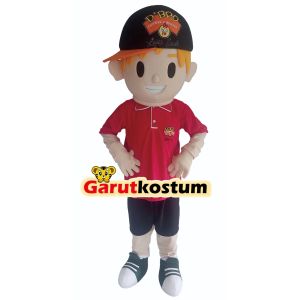 Kostum maskot badut dbora chicken kfc setelan dewasa lucu