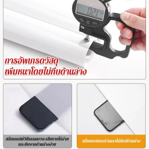 Geegobuy สติ๊กเกอร์ลายหินอ่อนกันน้ำกันน้ำมันทนความร้อนสูง