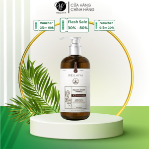 Dầu Gội Gừng Nâu Luxury Detox Hỗ Trợ Mọc Tóc & Ngăn Lão Hóa Da Đầu (Chai 420ml)