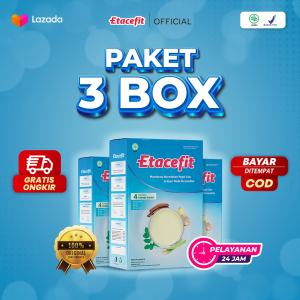 (3 BOX) Etacefit Susu Etawa Premium Untuk Kesehatan Sendi dan Tulang Serta Asam Urat