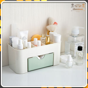 วางเครื่องสำอางค์แบบ6ช่อง กล่องใส่เครื่องสำอาง ชั้นวางเครื่องสำอาง ตู้เก็บของ เดสก์ท็อปกล่อง ใส่เครื่องประดับคอนเทนเนอร์แต่งหน้า