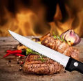 High quality Small Bread knife / Small steak knife with stainless steel Wood handle，Kitchen Tools (20cm). 