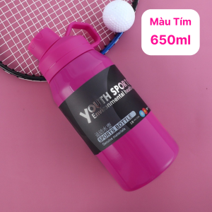 Bình giữ nhiệt thể thao cao cấp 650ml và 1000ml inox 304 giữ nhiệt 24 giờ có khay lọc trà.