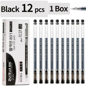 0.38mm Large-capacity Ink Diamond Tip Gel Pen Exam Signing Writing School Office Supplies