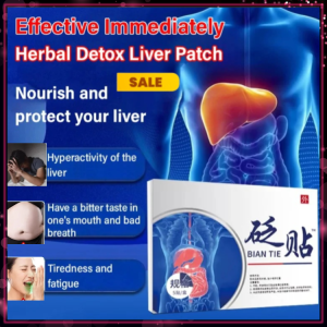 💕Fast Shipping💕Herbal Liver Care And Protection Acupuncture Point Stimulation Liver Detoxification Liver Fire Staying Up Late Drinking Bitter Mouth Bad Breath Liver Care Product 草本排毒护肝贴