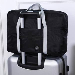 Beg Travel Lipat 行李袋旅行收纳飞机包 Foldable Travel Bag 手提拉杆短途单肩大容量行李袋 Travel Portable Luggage Storage Bag