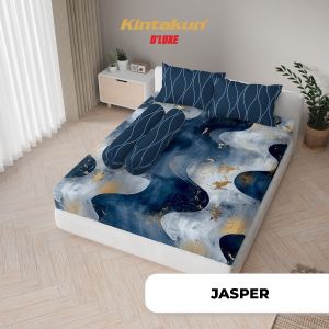 KINTAKUN Dluxe Sprei Digital Printing Exclusive Queen New Edition Size Uk . 160x200cm Tinggi 25cm