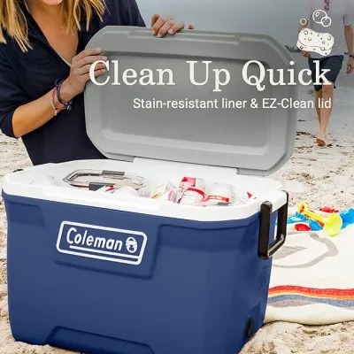 Coleman 316 Cooler Box Hard Cooler Cold Insulator 52 QT 49L กระติกน้ำแข็ง เก็บความเย็น โคลแมน คลูเลอร USA