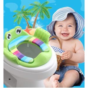 Bệ Thu Nhỏ Bồn Cầu Hình Ếch Ngộ Nghĩnh Cho Bé Yêu