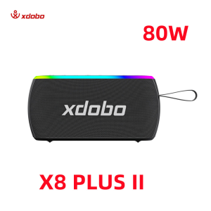 Loa bluetooth 5.3 Xdobo X8 PLUS II Công suất Led RGB 80W Chống nước IPX5 Hỗ trợ thẻ TF/USB/AUX