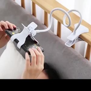 (HD1)Multifunctional Universal Phone Holder - Adjustable Bedside & Desktop Stand for TV/Movie Watching