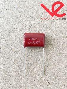 5 BUAH MILAR 154 630V KAPASITOR MILAR 154J 630V MYLAR 630 VOLT ups