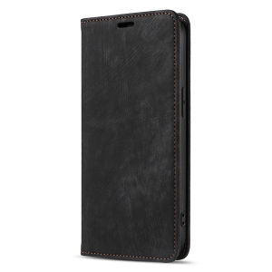 For Samsung Galaxy A56 Case Flip A55 5G Ultra Protection Leather A36 Plus Case Galaxy A15 A25 5G Flip Cover Wallet Card Clip Anti Slip Buffering Silicone Feel Magnetic Black Blue