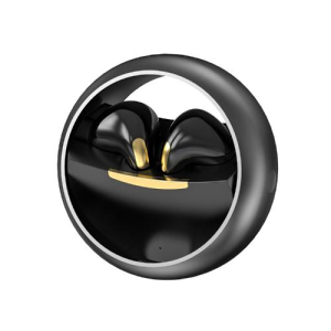 TWS True Wireless Bluetooth Headset Km89 Music Game Noise Reduction Metal 360 Rotating