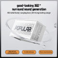 X2 Mini Wireless Portable Outdoor Subwoofer HIFI Metal Bluetooth V5.0 Speaker 360° Sound Surround Creative Gifts Small and Exquisite. 