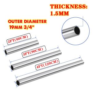 Stainless Round Tube Pipe For Clothes Rail For Curtain Rods For Playpen