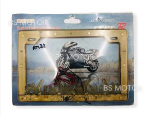 MOTORCYCLES NUMBER PLATE FRAME (LED)