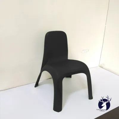 4PCS KIDDIE SIDE CHAIR KIDS SIDE CHAIR CHILD SIDE CHAIR SUNRISE COLORFUL CHAIR