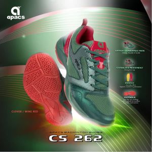 APACS CS 262 Badminton Shoes Senior. Kasut Badminton Dewasa. FREE Drawstring Shoe Bag!