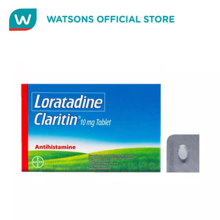 CLARITIN Loratadine 10mg 1 tablet Lazada PH