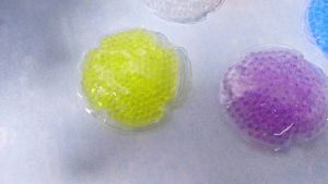 TrelaCo Ice Packs for Injuries Reusable 30 Pcs Round Small Ice Packs Gel Bead Ice Pack Cold Compress for Pain Relief Eyes Wisdom Teeth Face Breast Allergies Small Wounds 5 Colors