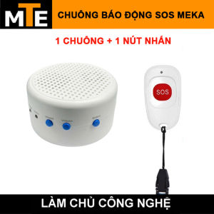 Chuông báo khẩn cấp không dây MEKA SOS - Gọi trợ giúp nhanh chóng cho người già và bệnh nhân