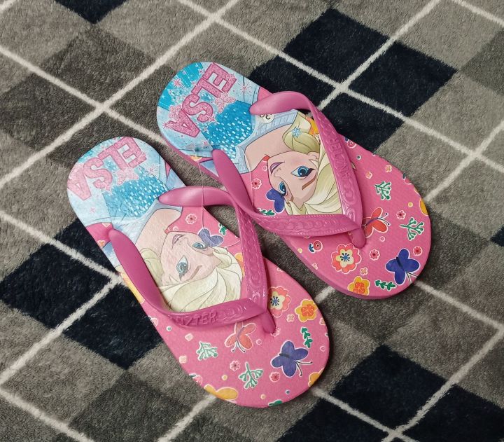 Elsa Frozen Pink Slippers for Kids Comfy Walk Lazada PH - Main Image