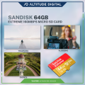 SanDisk 64GB Extreme UHS-I microSDXC Memory Card. 