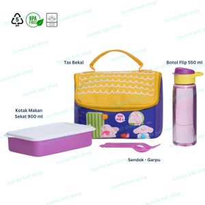 Tas Bekal Homy Lunch Bag Set- Set Tas Bekal -Bunda Beli Shop