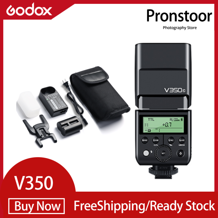 Godox V350 V350C V350N V350S V350F V350O TTL HSS Camera Speedlite Flash Built-in Lithium Battery for Canon Nikon Sony Fuji Olympus