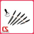 Pisau Set OXONE OX-609N Onyx Black ORIGINAL / Knife Set Oxone 6pcs. 