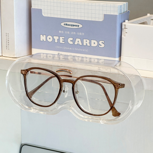 Punch-free Sun-glasses Display Holder Wall Mounted Home Tidying Glass Showcase Portable Wardrobe Decoration Glasses Storage Rack