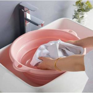 กะละมังพับได้ กะละมังอเนกประสงค์ ประหยัดพื้นที่ ขนาด32cm. #R-0017