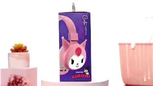 Bluetooth Headphone Cartoon Cute Wireless Headsets with Mic Foldable Lightweight Earphone