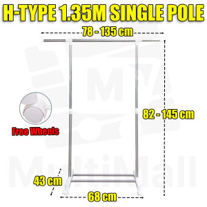 Drying Rack for Hanging Clothes | Clothes Drying Rack | Laundry Rack | 1.5M/1.6M/2M/2.2M | Retractable Laundry Drying Rack | Clothing Rack | Clothes Hanger Rack | Laundry Drying Outdoor Rack