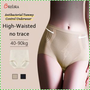 塑形+抑菌High Waist Liquid Underwear Antibacterial Underwear Shaping Buttocks Pants🔥Top Grade⏫High Waisted Liquid Antibacterial Tummy Tuck Panties