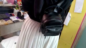 TAS RANSEL MINI WANITA KULIT ASELI