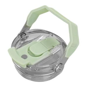 Tràn Bằng Chứng cốc nhựa Nắp Replaceeble Bền Flick Cốc có ống hút Nắp Với Xử Lý Cho 30Oz Du Lịch Tumblers chống rò rỉ